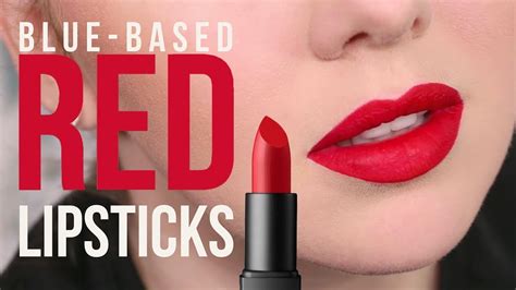 best blue based red lipsticks.